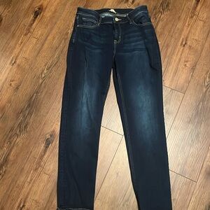 Tommy Bahama dark blue rinse slim boyfriend jeans